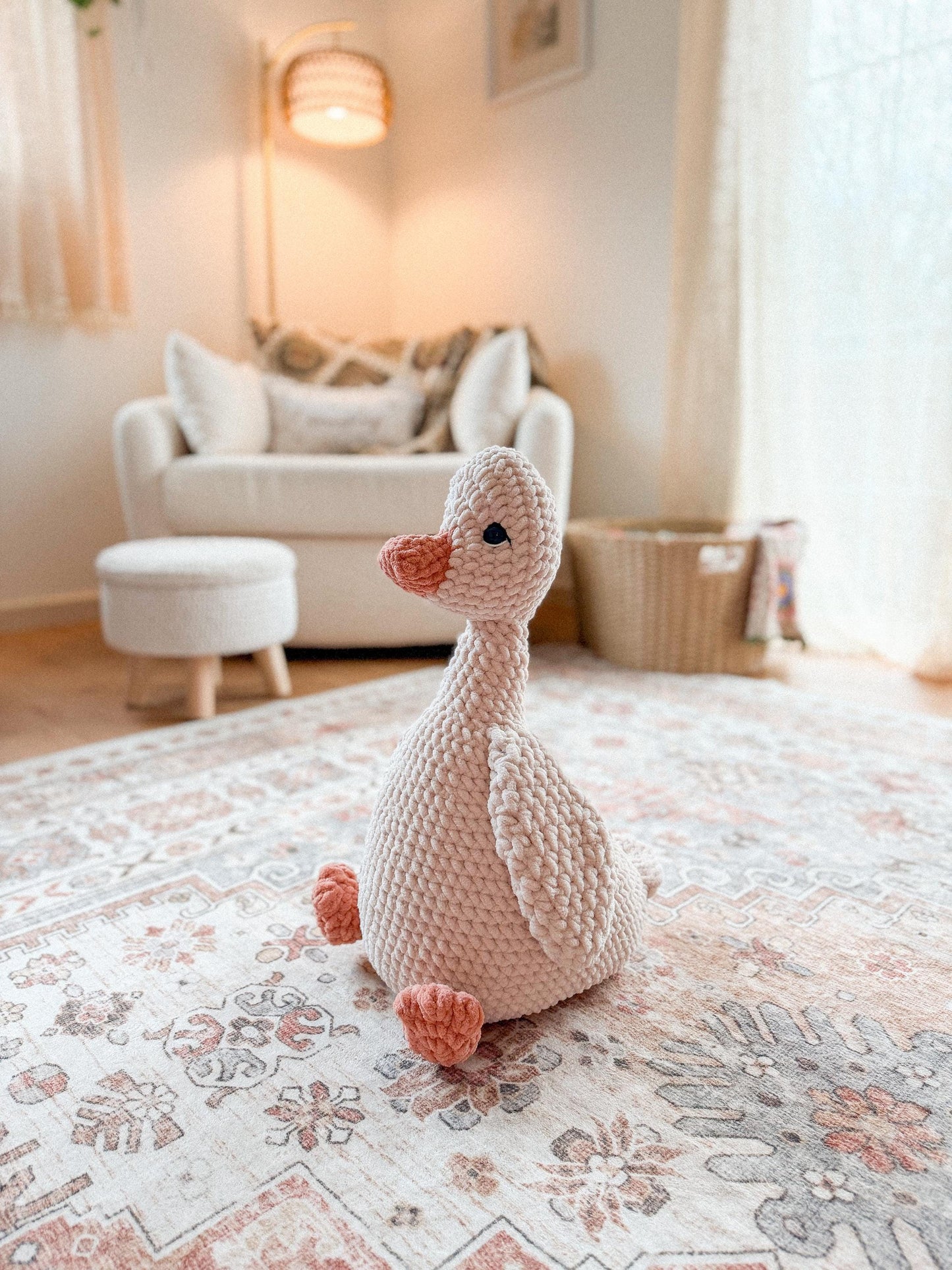 Penny the Porch Goose crochet pattern | NO SEW crochet pattern |