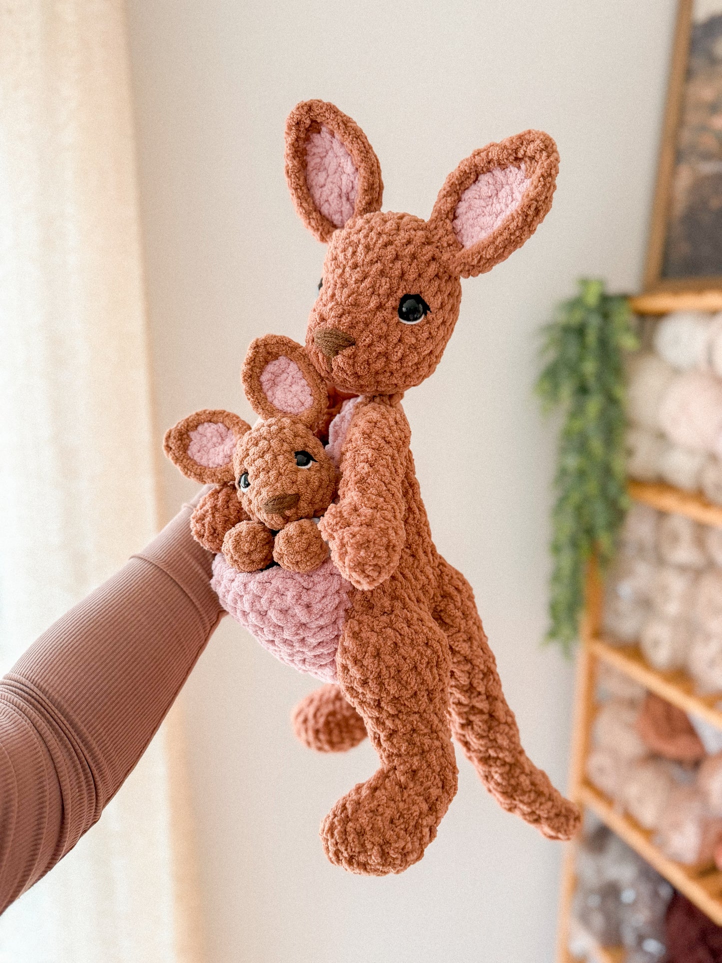 Rue & Joey Kangaroo Loveys | Ready to Ship Kangaroos |