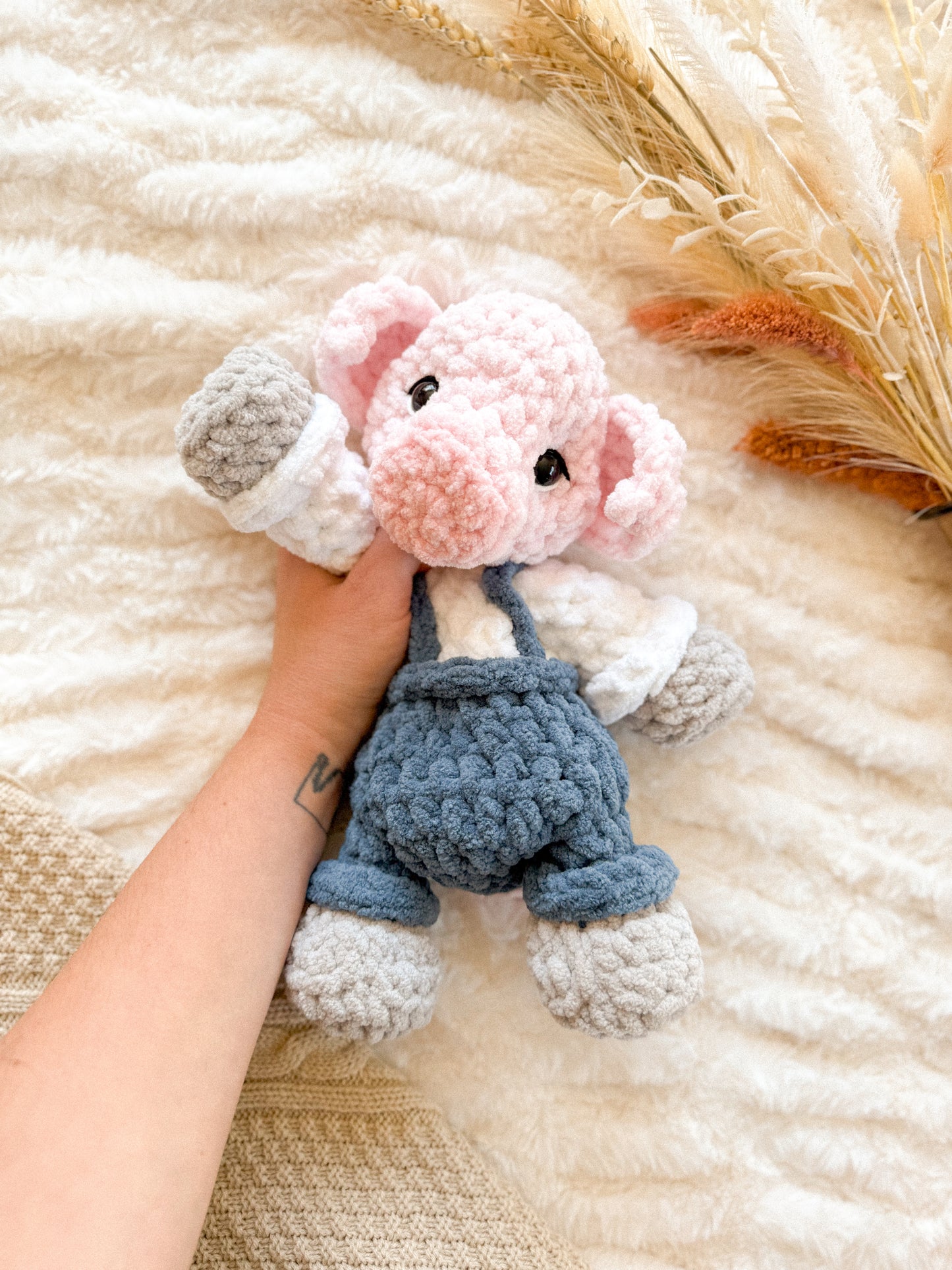 Winnie the Pig Lovey | Ready to Ship Pig Lovey |