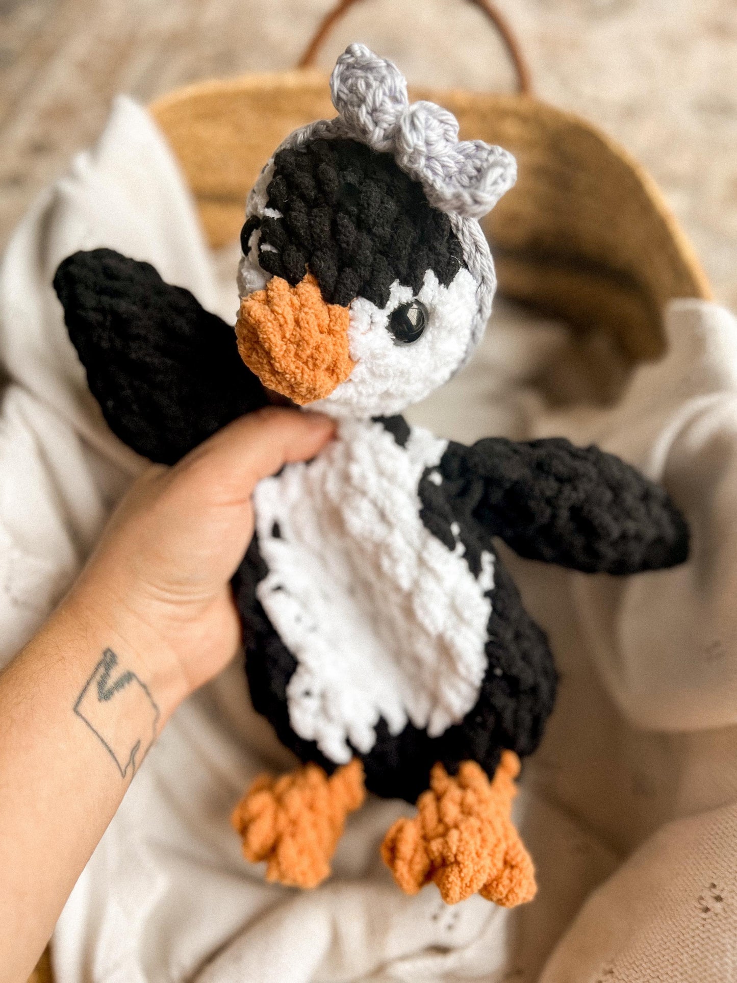 Penguin crochet pattern Bundle | LOW SEW crochet pattern |