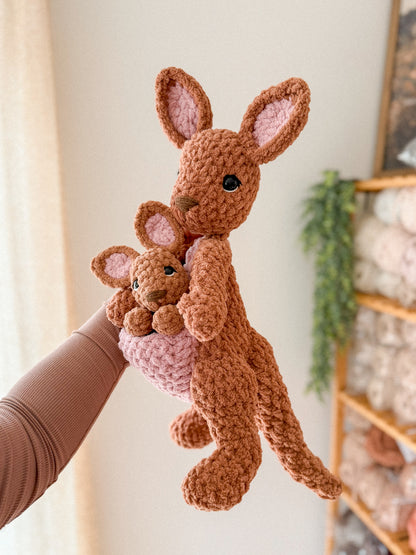 Rue & Joey Kangaroo Loveys | Ready to Ship Kangaroos |