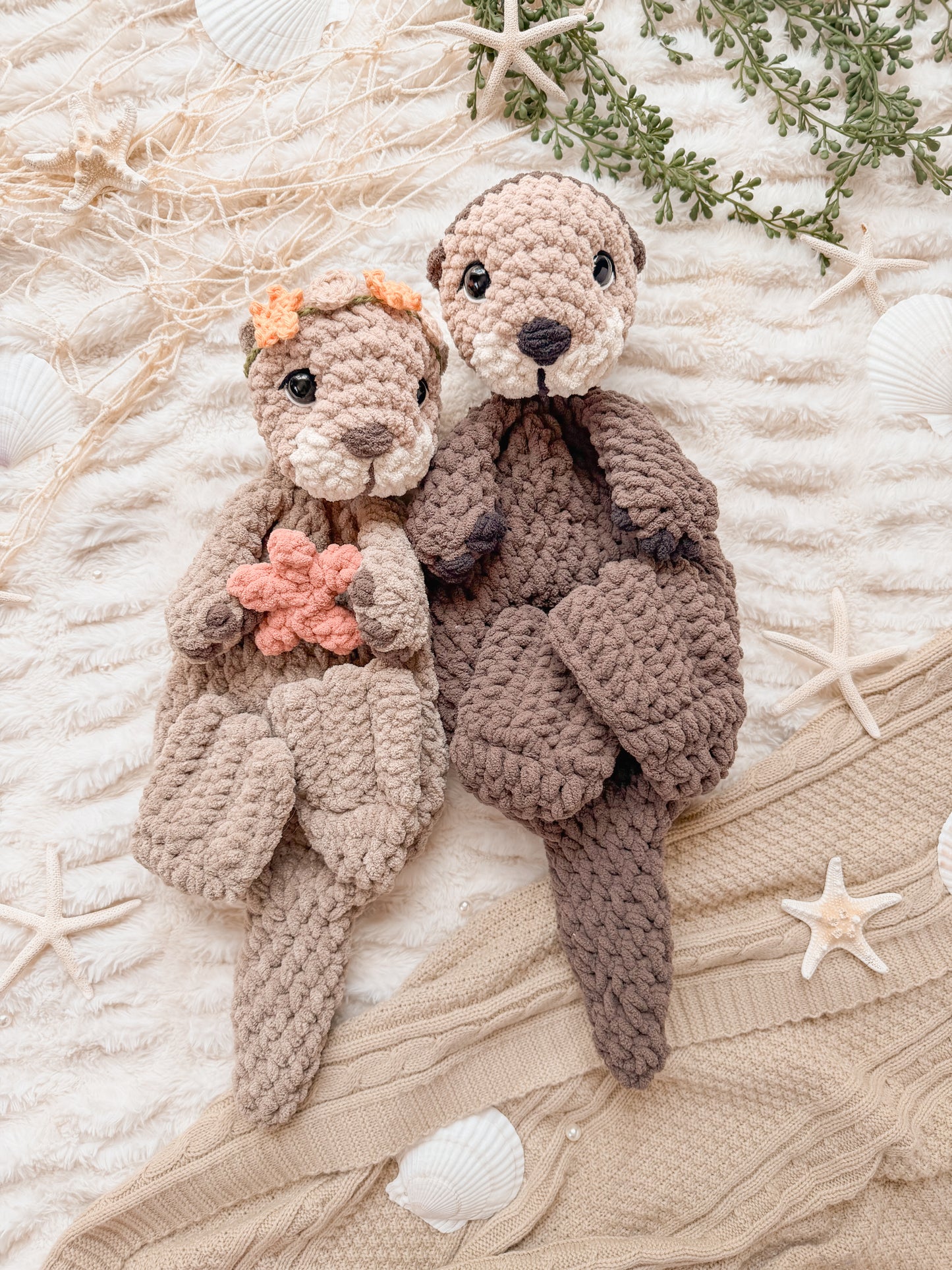 Sailor the Sea Otter Lovey | Ready to Ship Sea Otter |