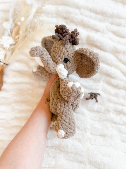 Easton & Emmie Elephant crochet pattern bundle | NO SEW crochet pattern |