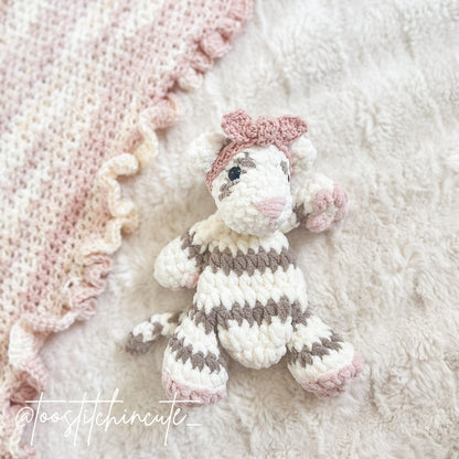 Tara Tiger crochet pattern | NO SEW crochet pattern |