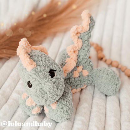 Dax Dinosaur crochet pattern | NO SEW crochet pattern | crochet dino | amigurumi | crochet dinosaur pattern | crochet pattern