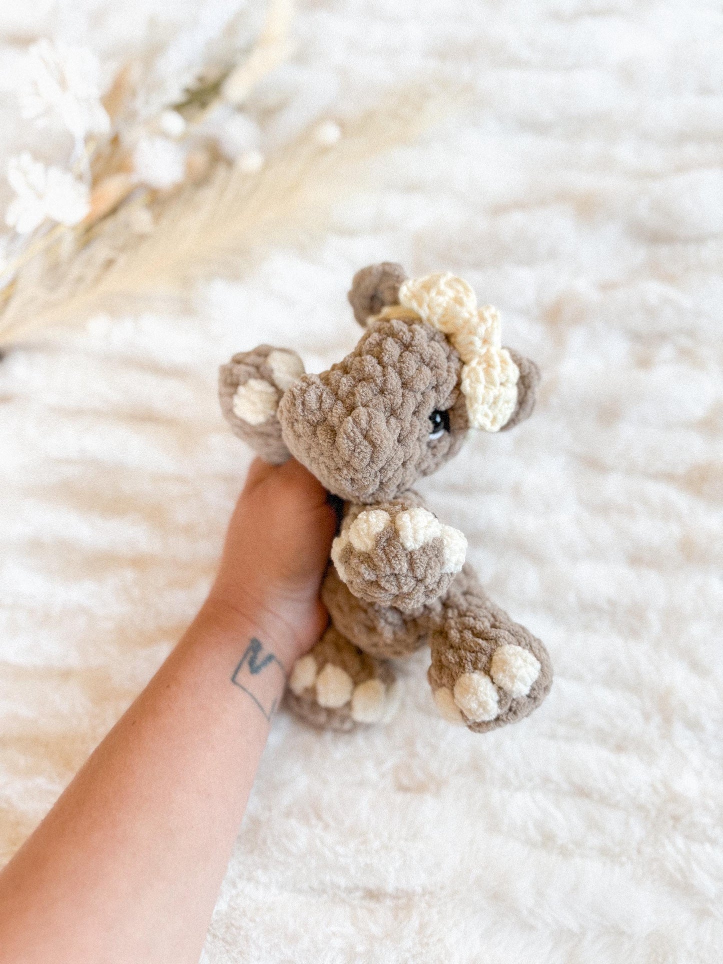 Hallie & Allie Hippo crochet pattern bundle | NO SEW crochet pattern |
