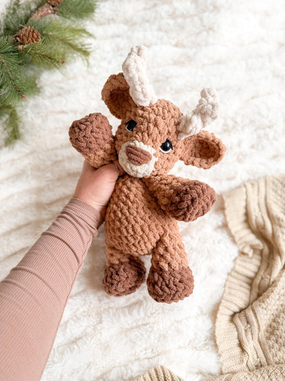 Deer Crochet Pattern Bundle | LOW SEW crochet pattern |