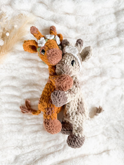 Gianna Giraffe crochet pattern | NO SEW crochet pattern |