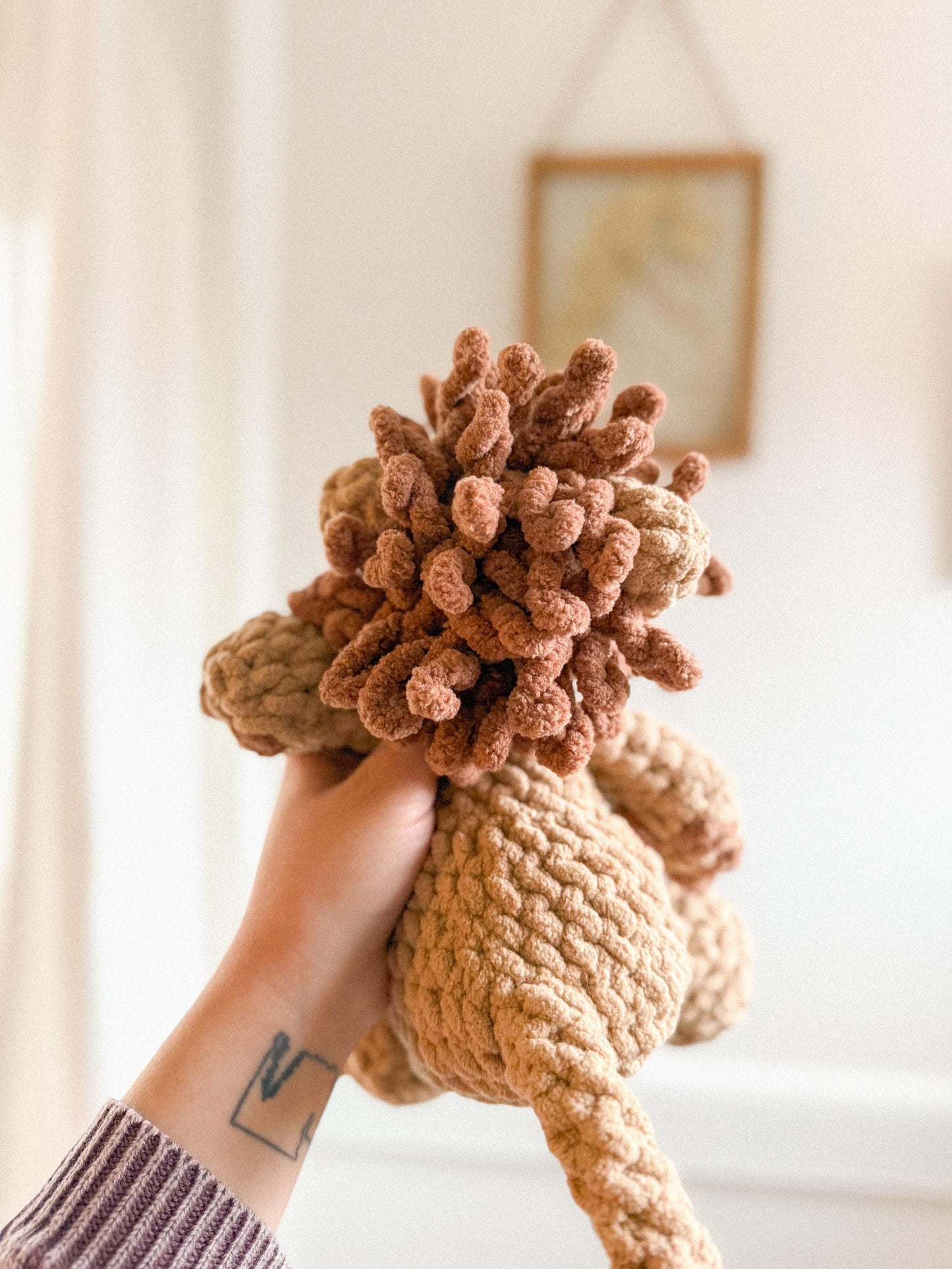 Luca Lion crochet pattern | NO SEW crochet pattern |