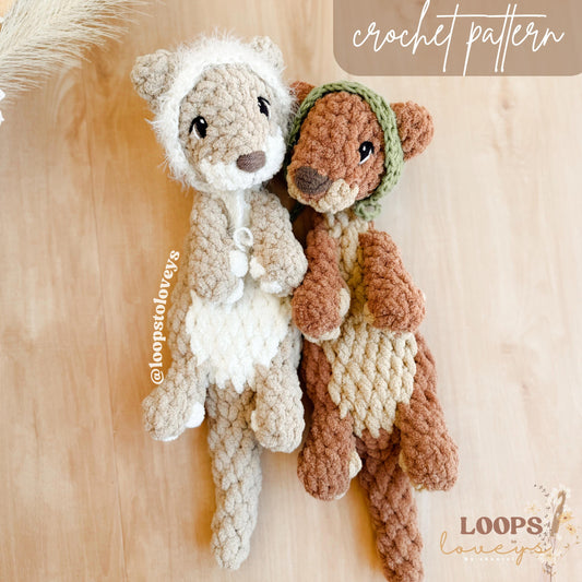 Willow Weasel crochet pattern | NO SEW crochet pattern |