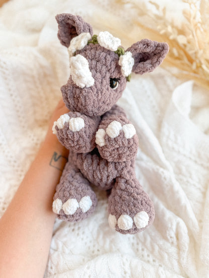 Riley Rhino Lovey | Ready to Ship Rhino |