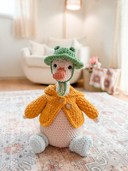 Penny the Porch Goose crochet pattern | NO SEW crochet pattern |