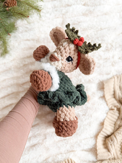 Deer Crochet Pattern Bundle | LOW SEW crochet pattern |