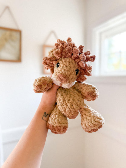 Lucas Lion crochet pattern | NO SEW crochet pattern |