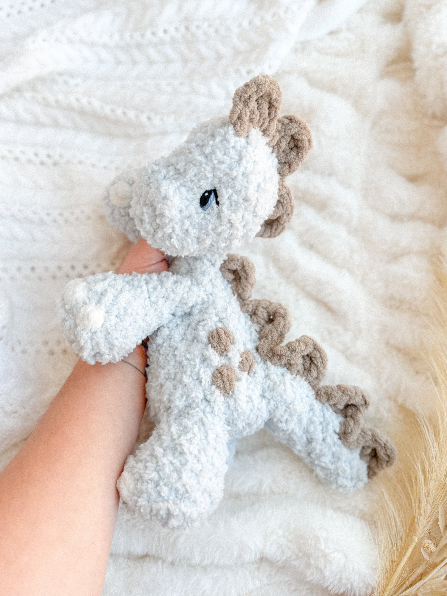 Dax Dinosaur Lovey | Ready to Ship Lovey |