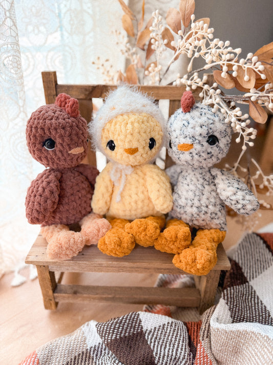 Millie Chicken Plushie | Ready to Ship chicken |