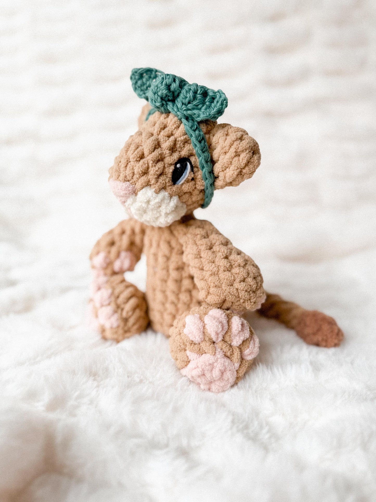 Luca Lion crochet pattern | NO SEW crochet pattern |