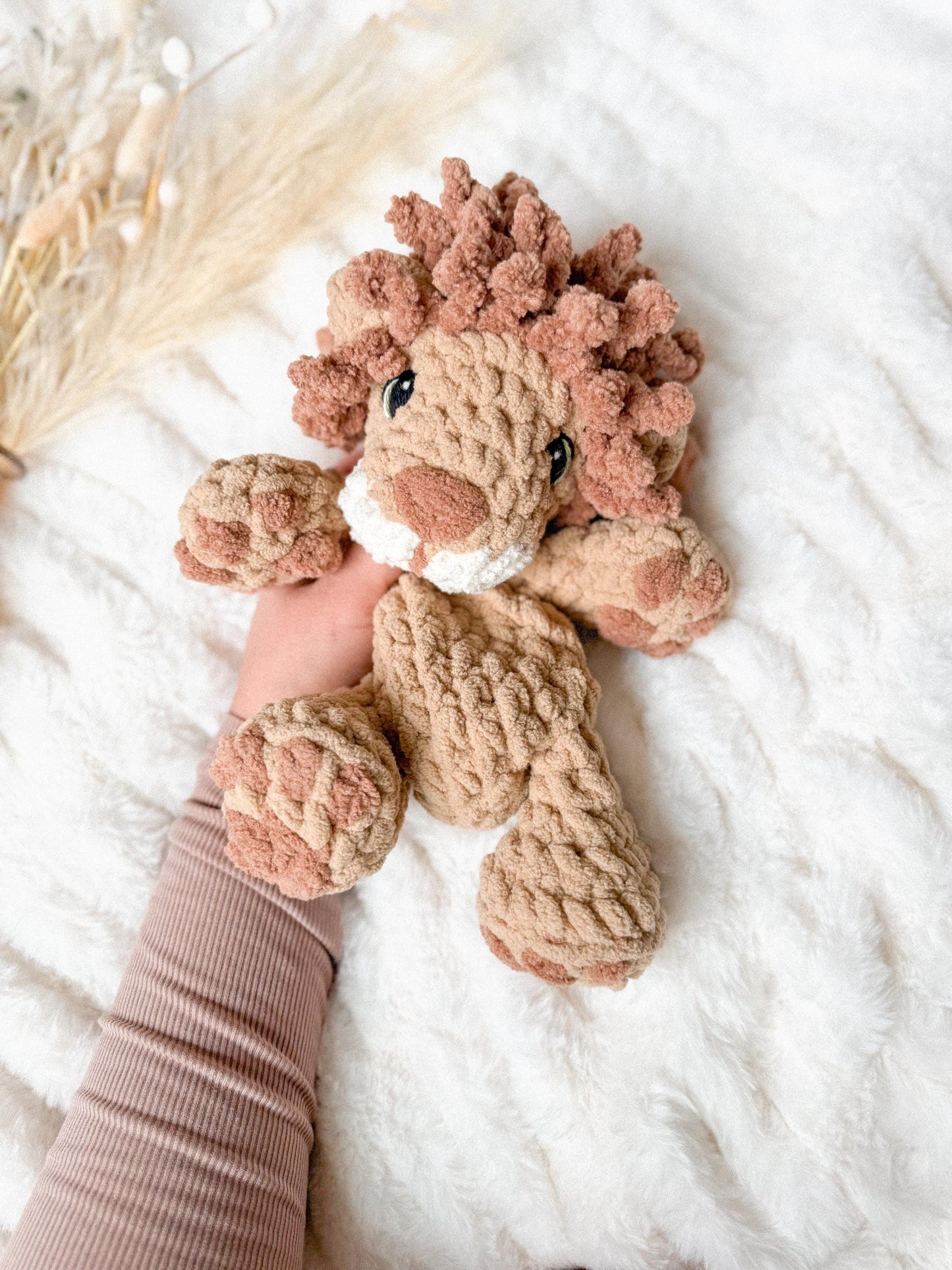 Lucas Lion crochet pattern | NO SEW crochet pattern |