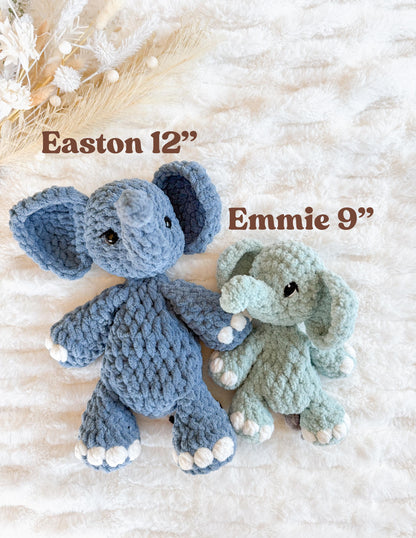 Emmie the baby Elephant crochet pattern | NO SEW crochet pattern |