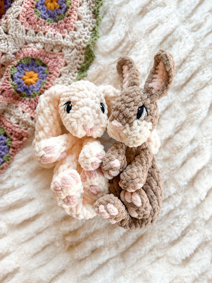 Bitsy & Bo the Baby Bunnies crochet pattern | NO SEW crochet pattern |