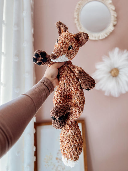 Archie the Fox | LOW SEW crochet pattern |