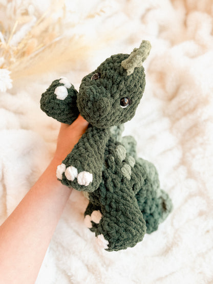 Dax Dinosaur Lovey | Ready to Ship Dinosaur |