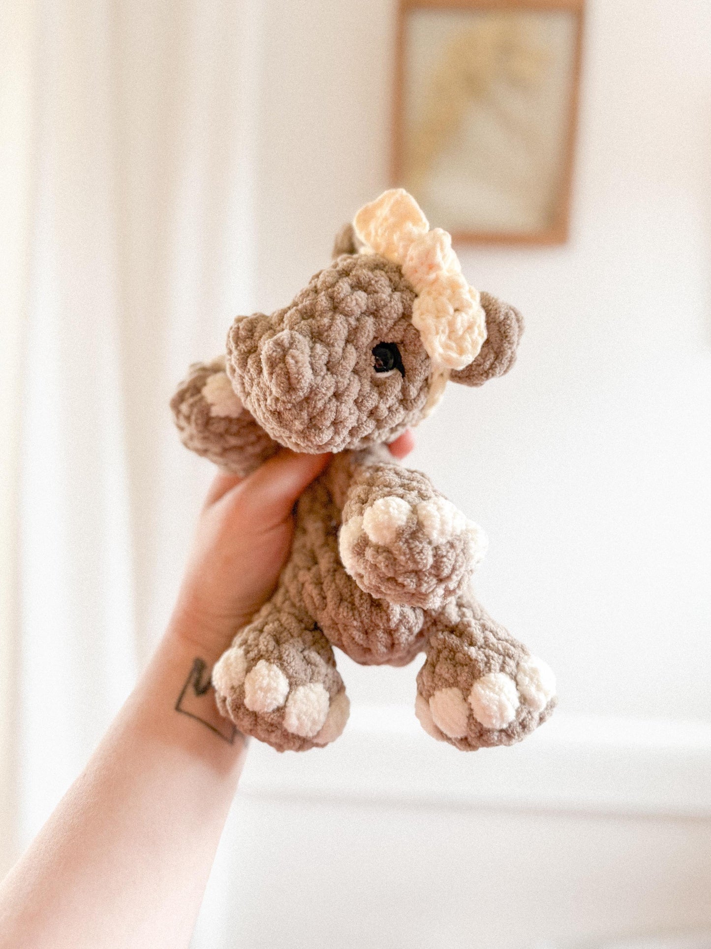Hallie & Allie Hippo crochet pattern bundle | NO SEW crochet pattern |