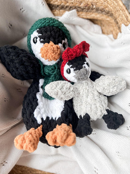 Presley the Penguin | LOW SEW crochet pattern|