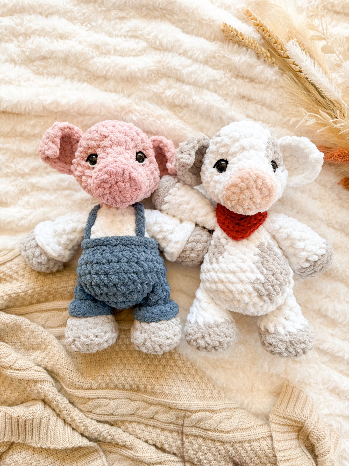 Winnie Pig Plushie | Ready to Ship Pig Plushie |