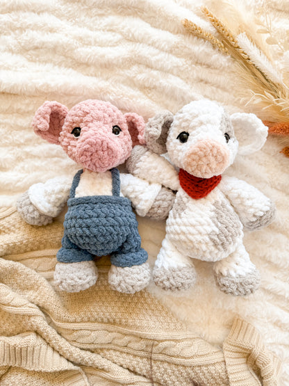 Winnie Pig Plushie | Ready to Ship Pig Plushie |