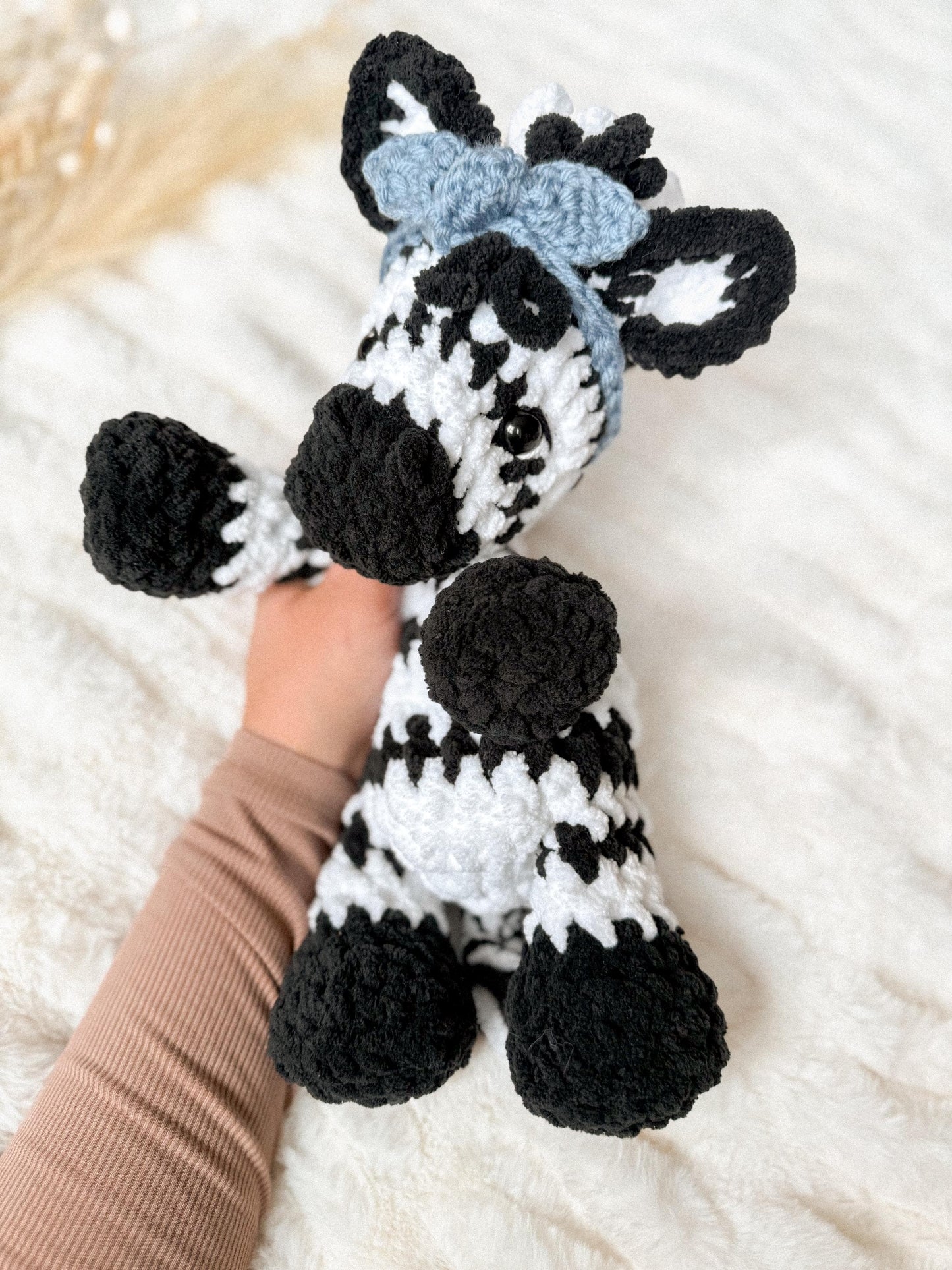Zavannah Zebra crochet pattern | NO SEW crochet pattern |