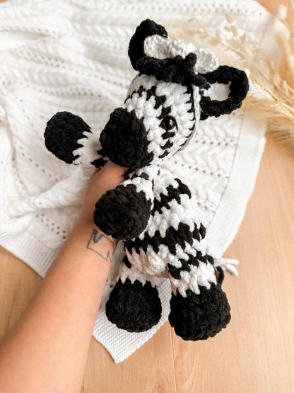 Zebra crochet pattern Bundle | NO SEW crochet pattern |