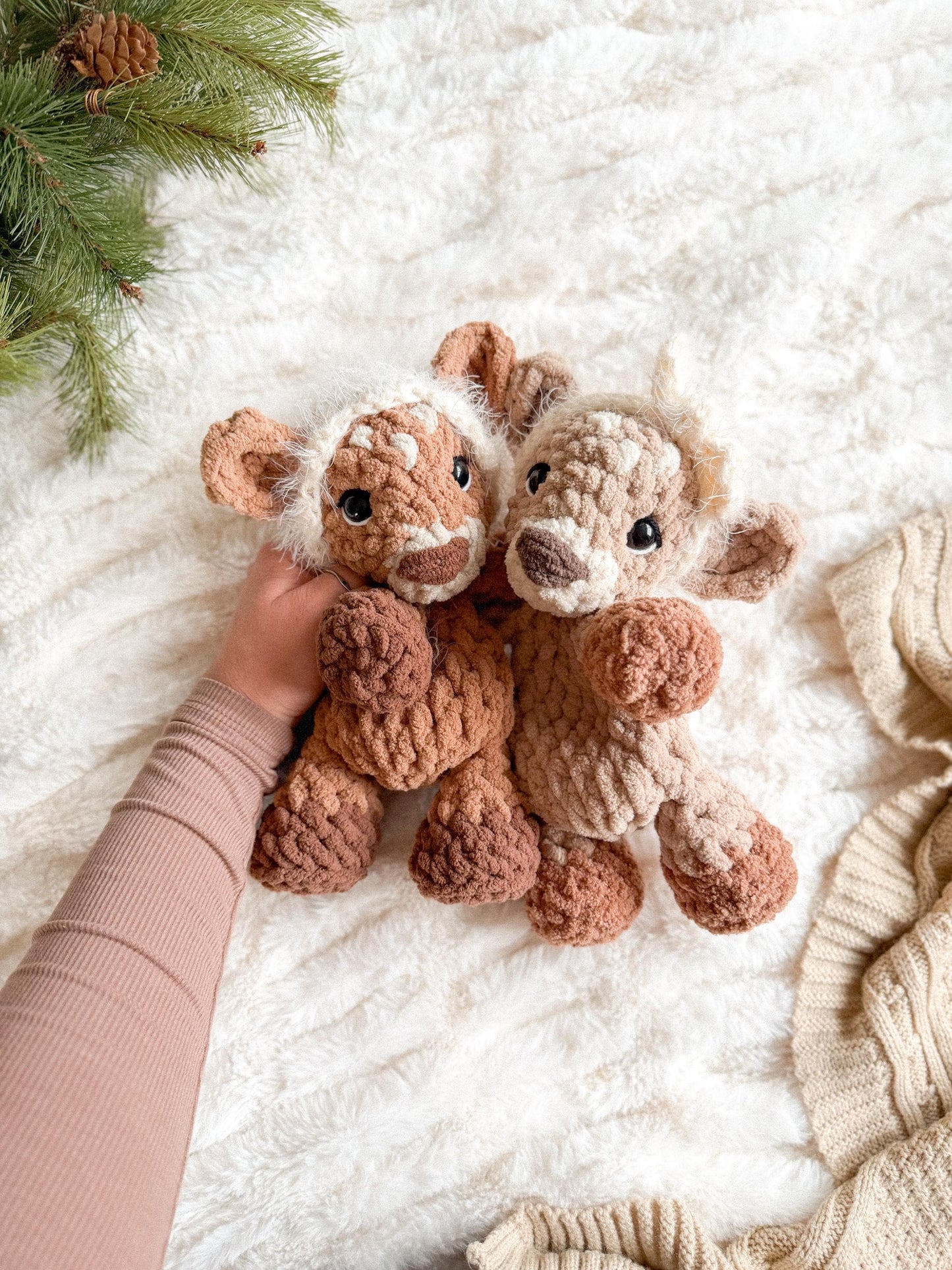 Maple the Fawn Snuggler Crochet Pattern | NO SEW crochet pattern |