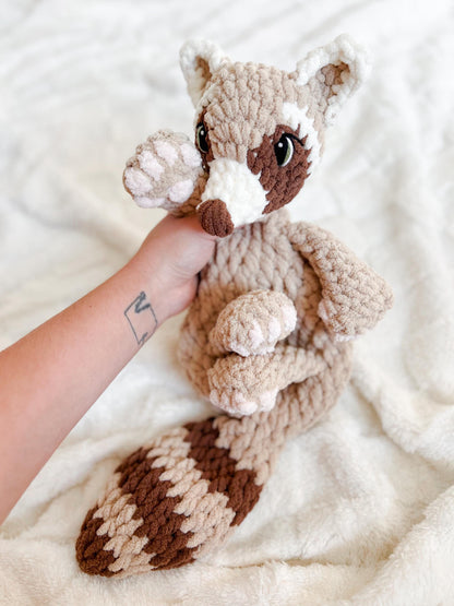 Rick the Raccoon | LOW SEW crochet pattern |
