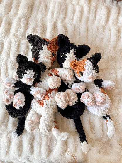 Carsen kitty & Callie kitten pattern bundle | NO SEW crochet pattern |