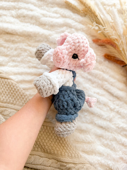 Winnie the Pig Lovey | Ready to Ship Pig Lovey |