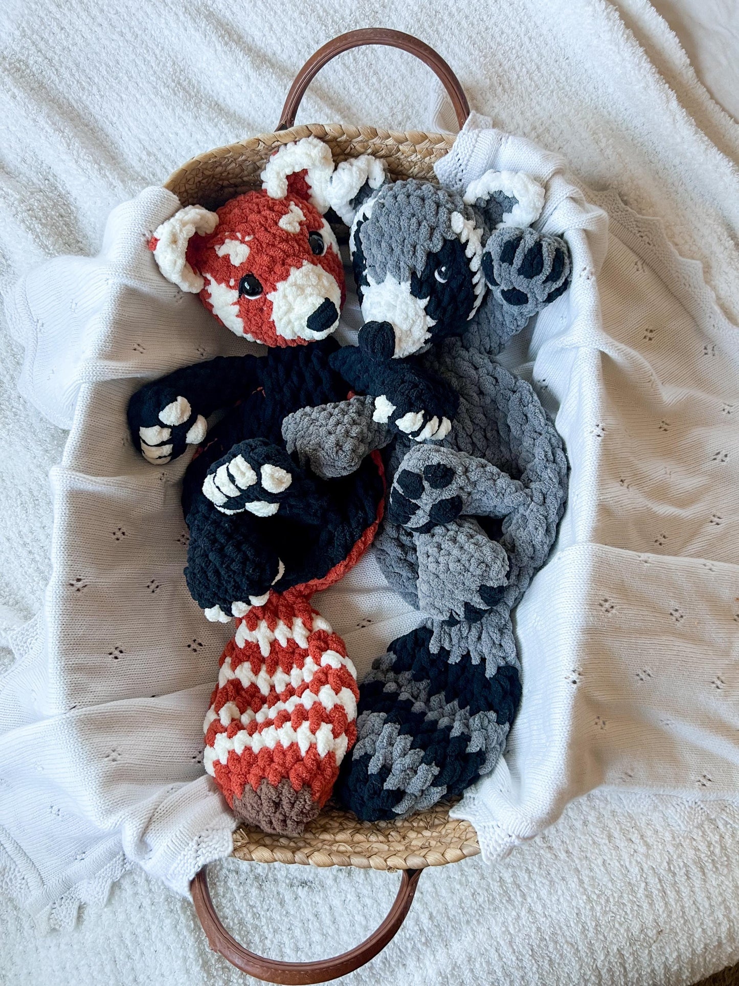 Rory the Red Panda | LOW SEW crochet pattern