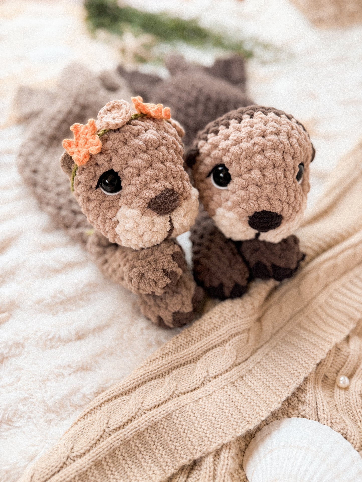 Sailor the Sea Otter Lovey | Ready to Ship Sea Otter |