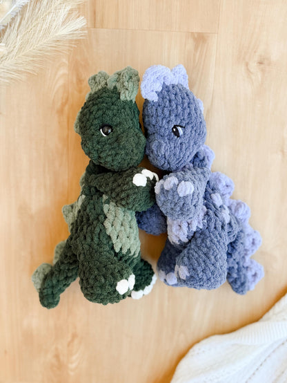 Dax & Jax Dino crochet pattern bundle | NO SEW crochet pattern |