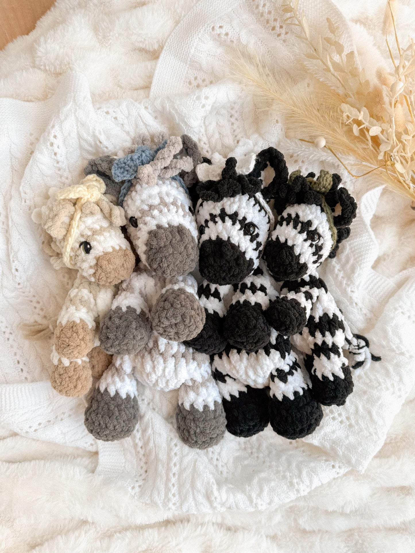 Zebra crochet pattern Bundle | NO SEW crochet pattern |