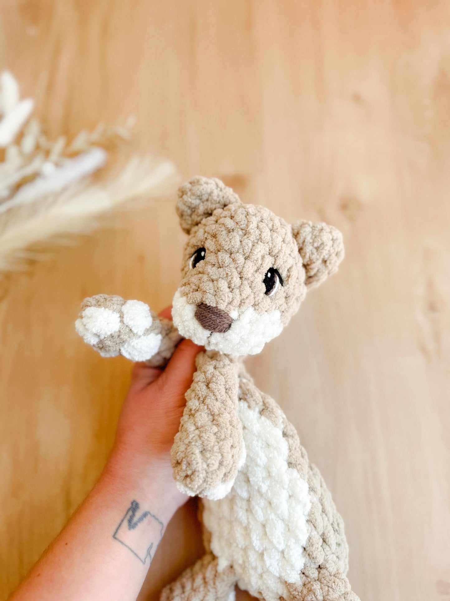 Willow Weasel crochet pattern | NO SEW crochet pattern |