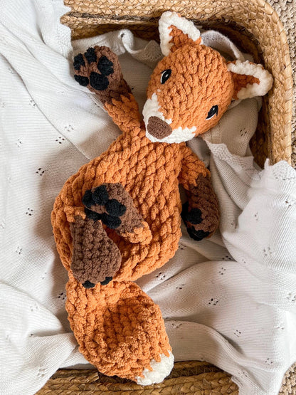 Archie the Fox | LOW SEW crochet pattern |