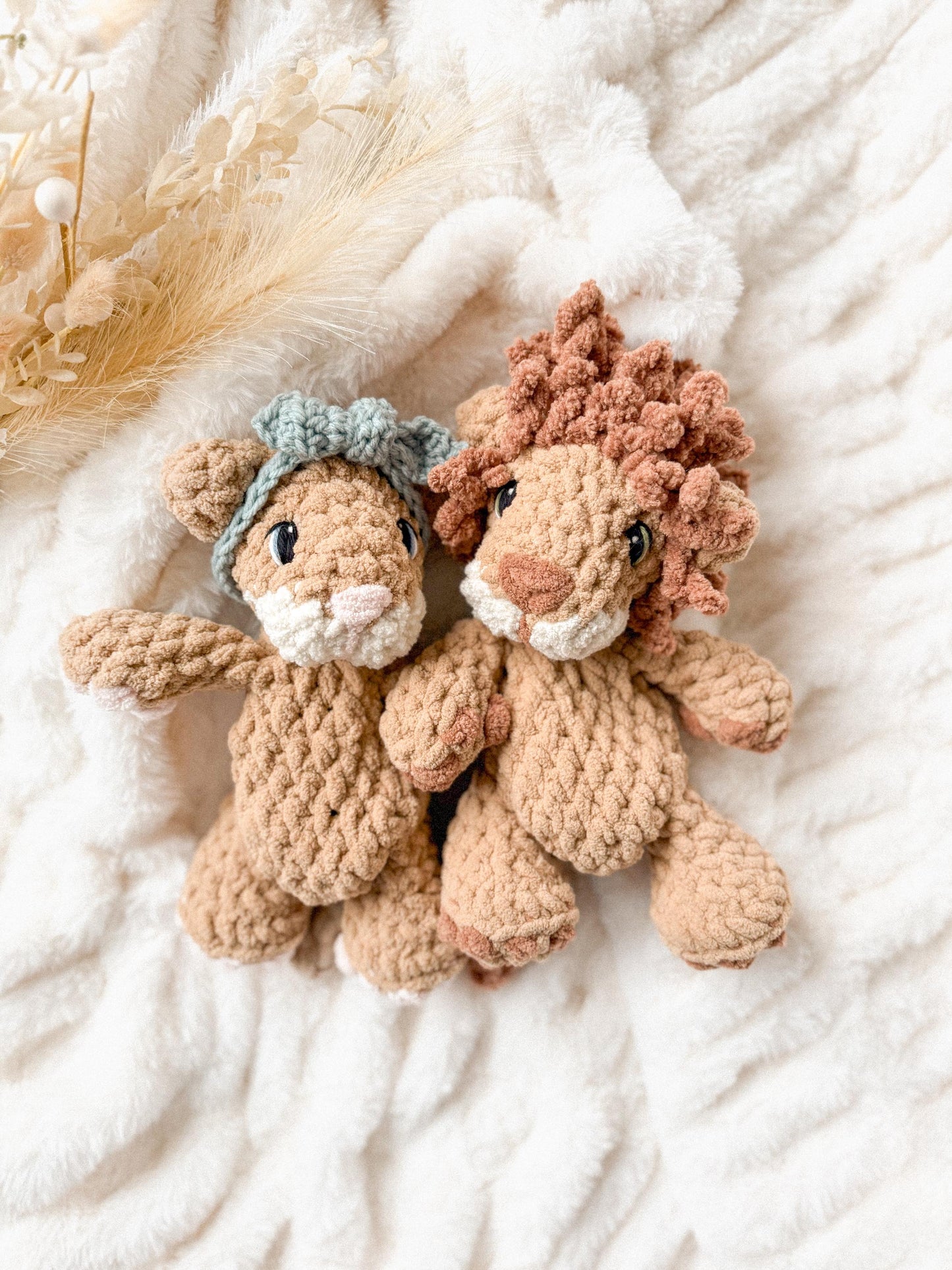 Lucas Lion crochet pattern | NO SEW crochet pattern |