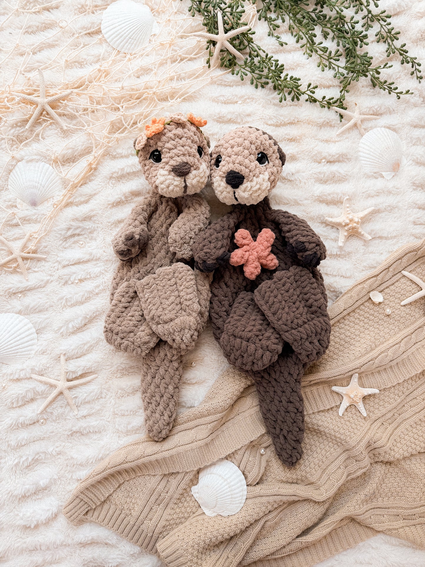 Sailor the Sea Otter crochet pattern | NO SEW crochet pattern |