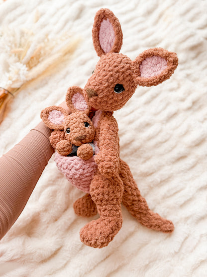 Rue & Joey Kangaroo Loveys | Ready to Ship Kangaroos |