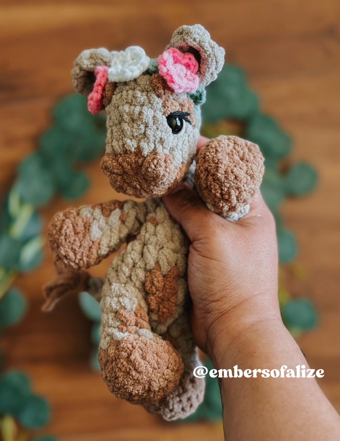 Anna the baby Giraffe crochet pattern | NO SEW crochet pattern | crochet giraffe | amigurumi | crochet pattern | cute crochet pattern