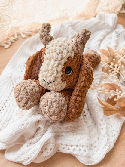 Graze the Goat Lovey crochet pattern | NO SEW crochet pattern |