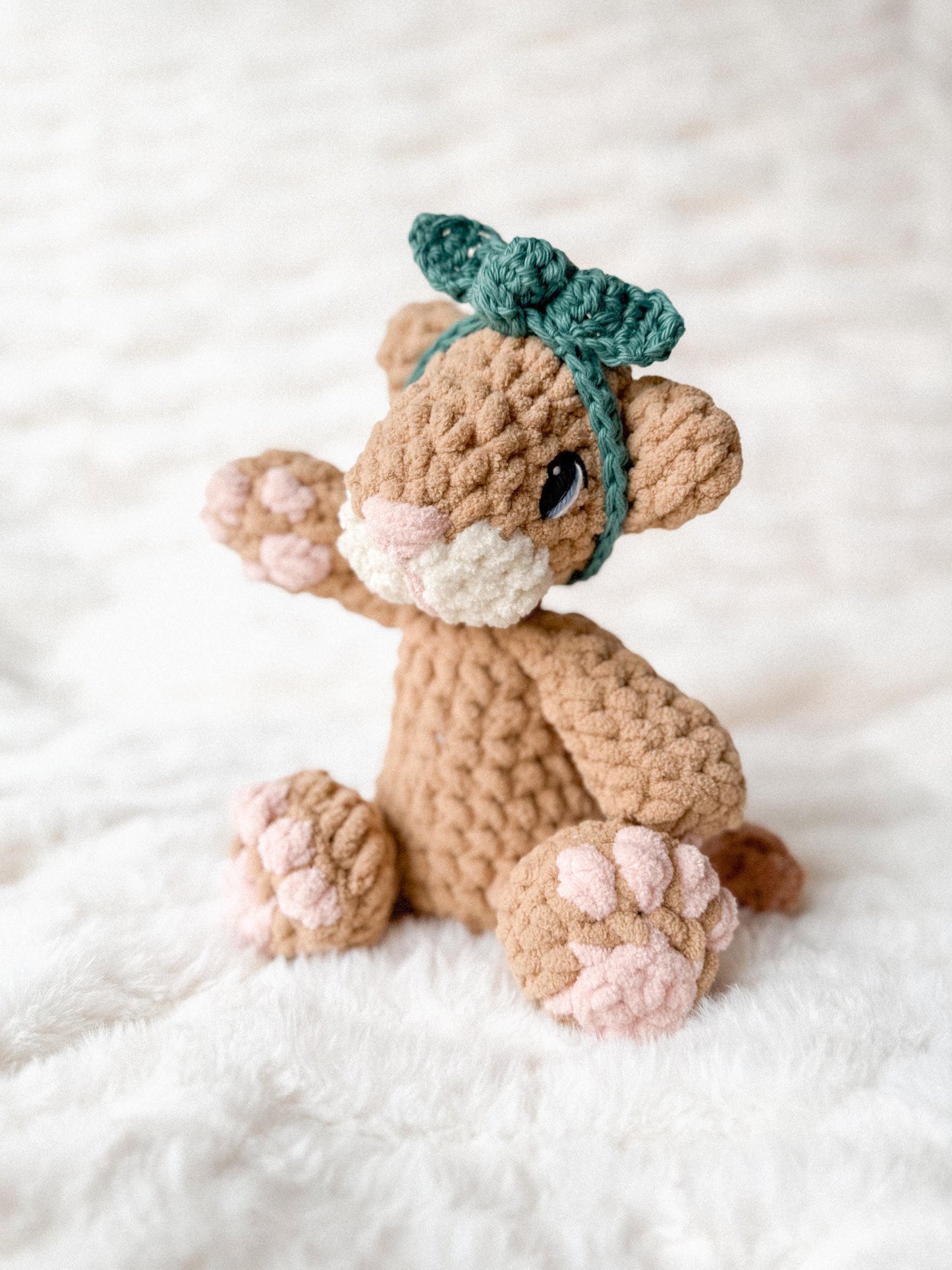 Luca Lion crochet pattern | NO SEW crochet pattern |