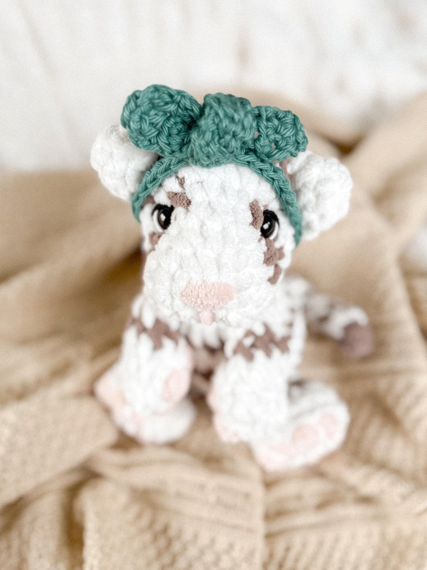 Tessa Tiger crochet pattern | NO SEW crochet pattern | tiger crochet pattern | amigurumi | crochet tiger | cute crochet pattern