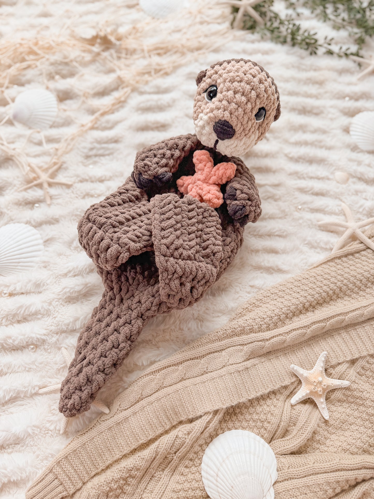 Sailor the Sea Otter Lovey | Ready to Ship Sea Otter |